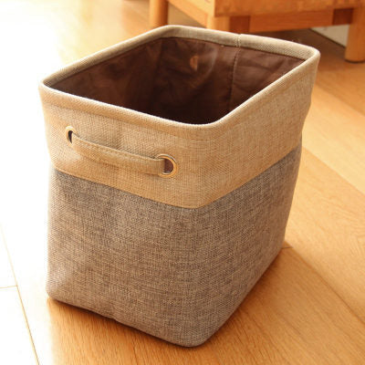 Foldable Linen Closet Storage Baskets – Small, Medium &amp; Large