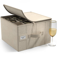 Champagne Glass Storage Container