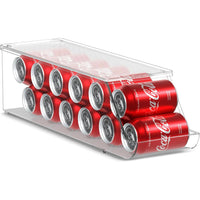 Can Organizer with Lid, Holds 12