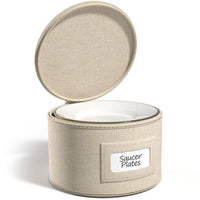 Saucer Plate Storage Container