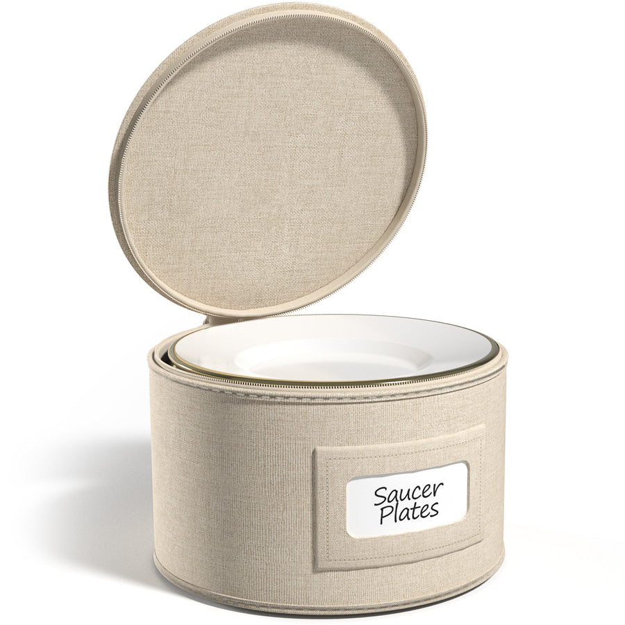 Saucer Plate Storage Container