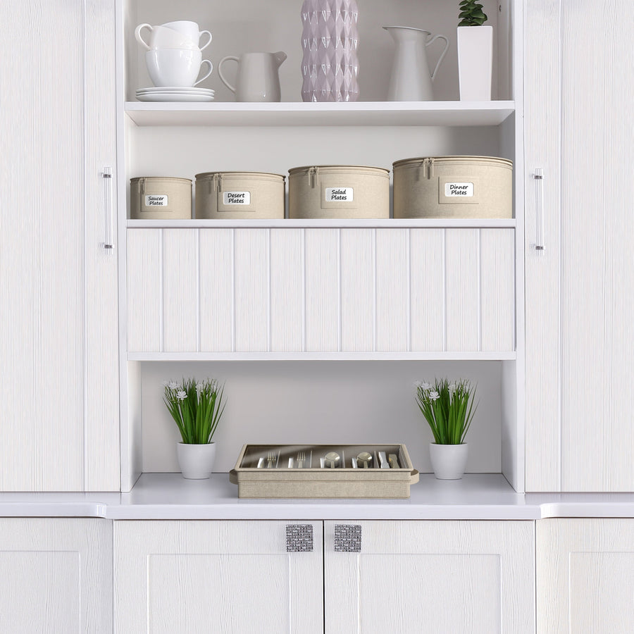 Saucer Plate Storage Container
