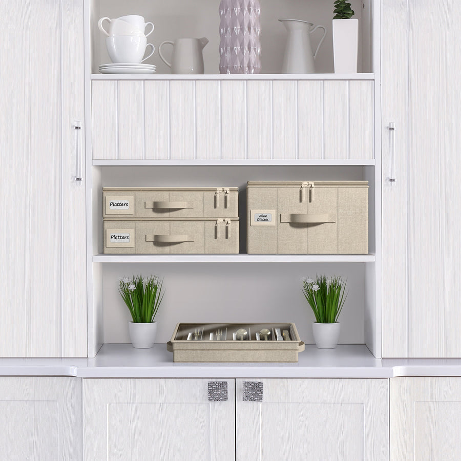 Champagne Glass Storage Container