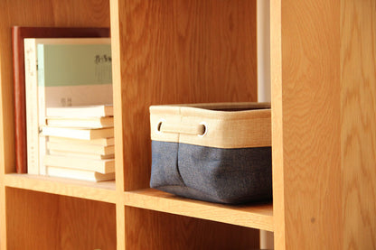 Foldable Linen Closet Storage Baskets – Small, Medium &amp; Large