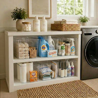 Large Clear Storage Bins for Cabinets and Shelves