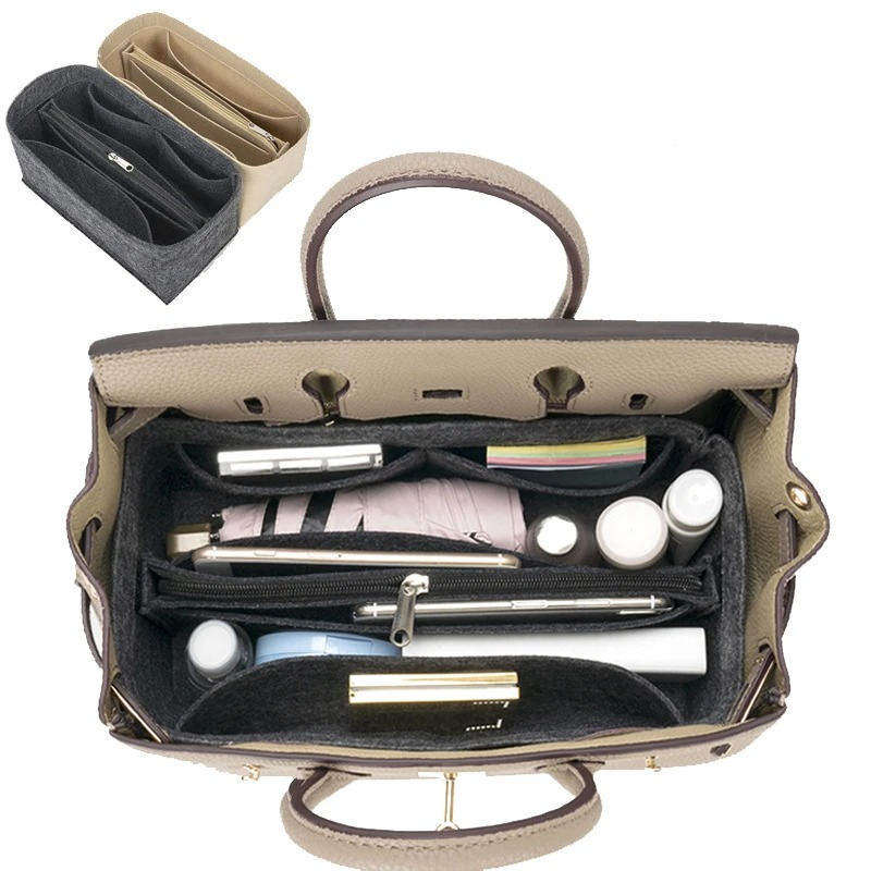 Premium Felt Purse &amp; Tote Closet Organizer Insert