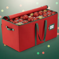 Christmas Ornament Storage Box with Dividers