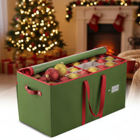 Christmas Ornament Storage Box with Dividers