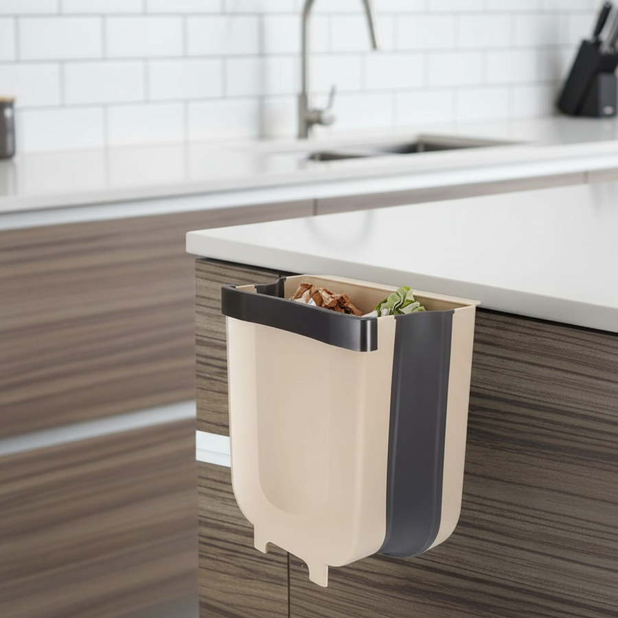 Hanging Foldable Cabinet Trash Can