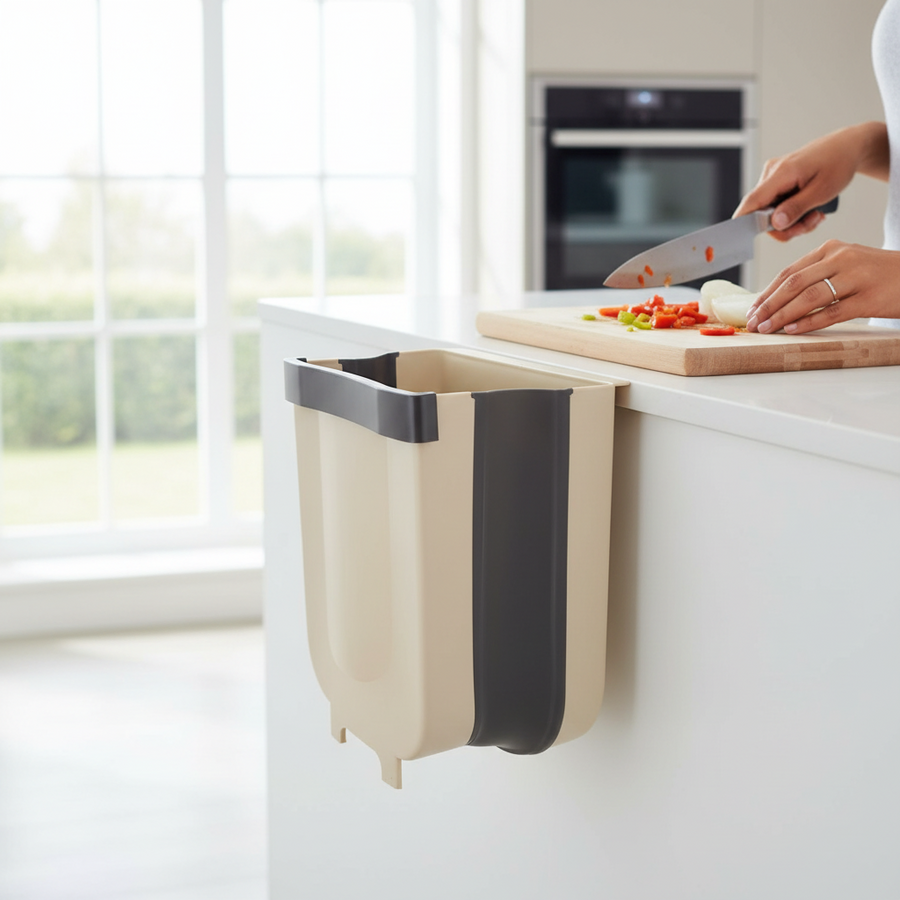 Hanging Foldable Cabinet Trash Can