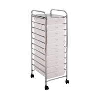10-Drawer Rolling Organizer Cart