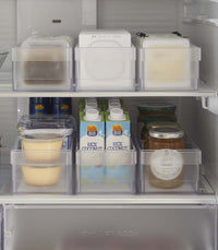 Refrigerator Organizer Bin with Handle