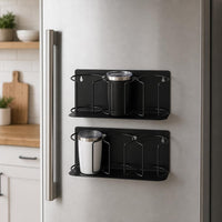 Magnetic cup and tumbler holder