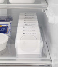 Refrigerator Organizer Bin with Handle
