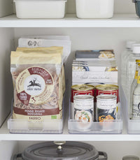 Refrigerator Organizer Bin with Handle