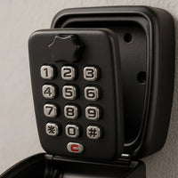 Wall-Mounted Outdoor Key Lock Box with Combination